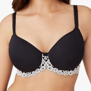 Wacoal Embrace Lace Contour Bra Black Size 34D